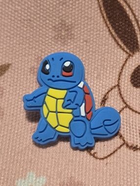 3/$10 Squirtle Hesitant Pose Croc Charm